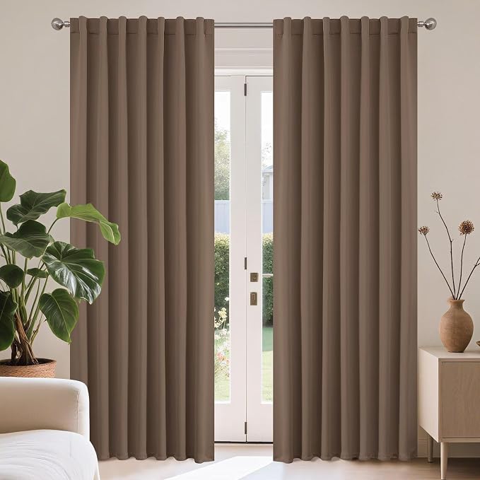 Joydeco Blackout Curtains 96 Inches Long by JOYDECO