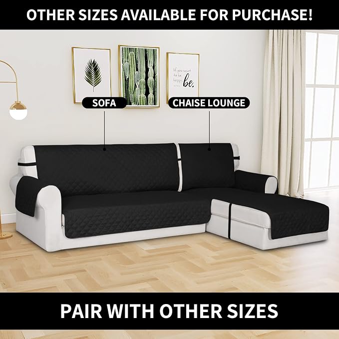 Easy-Going Reversible Couch Cover, Chaise Lounge, Water Resistant Furniture Mat - Image 2