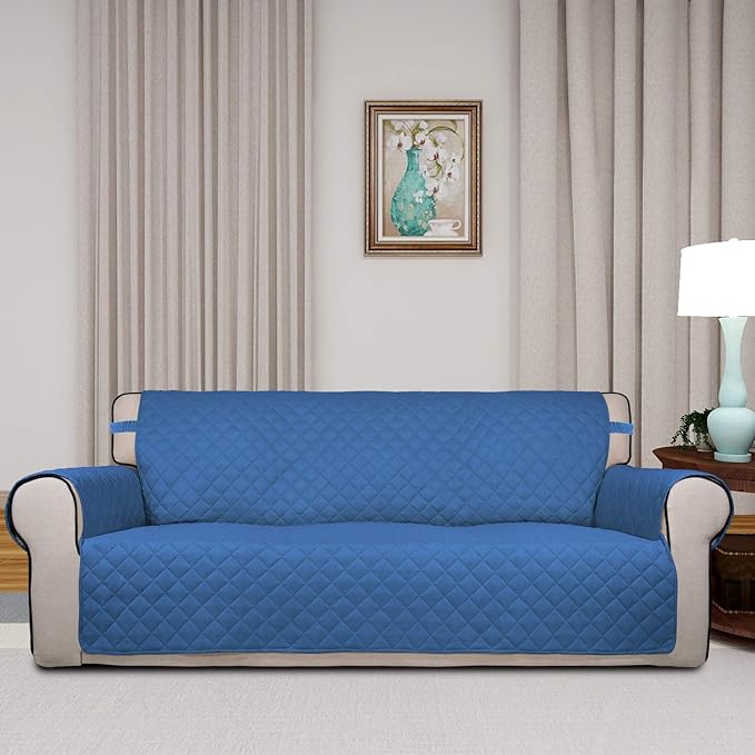 PureFit Reversible Quilted Sofa Cover Dog Couch Covers - Image 2