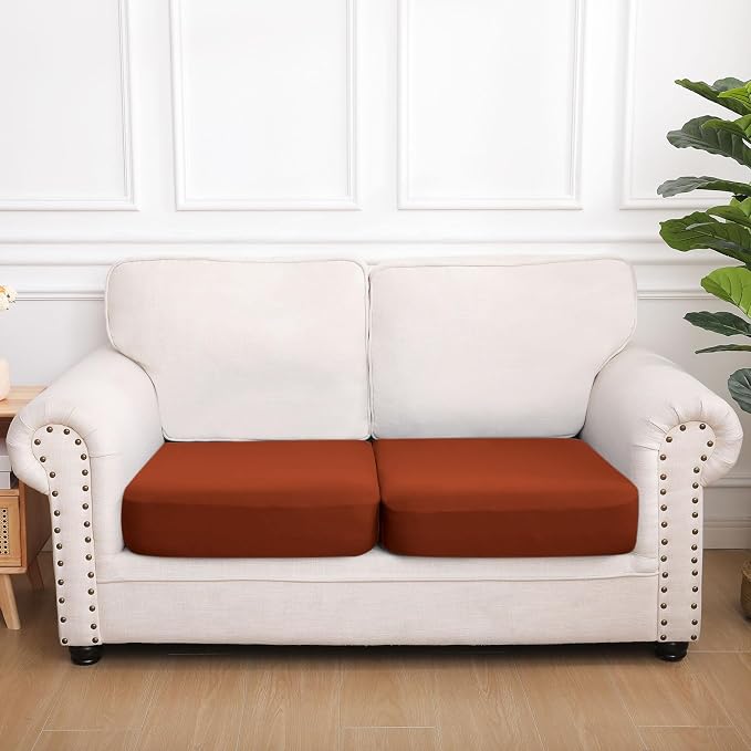 Waterproof Couch Cushion Covers, Stretch Sofa Seat Slipcovers | Stretch Fabric - Image 7