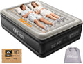 OhGeni 20" Raised Cal King Air Mattress with Built in Pump, Keep Feet from Dangling, Extra Length Blow up Mattress, Back-Friendly Airbed for Guests, Luxury Comfort for People(190CM Height), 700lbs