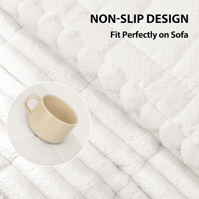 Fixwal Pet and Family Friendly Couch Covers, Washable Non-Slip Dog Mat - Image 5