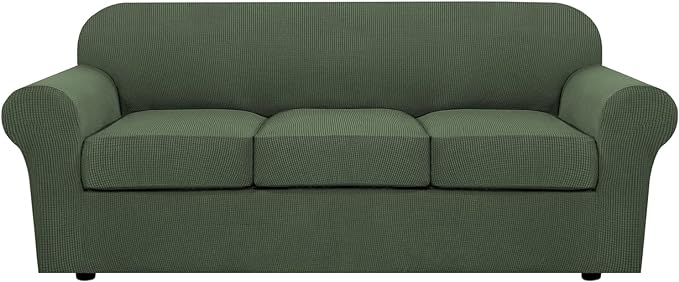 H.VERSAILTEX 4 Piece Stretch Sofa Covers by HVERSAILTEX