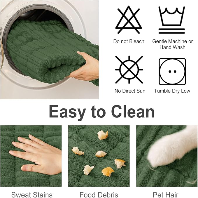 Couch Cover for Dogs, Washable Non Slip Plush Flannel Sofa Protector | Thick - Image 7