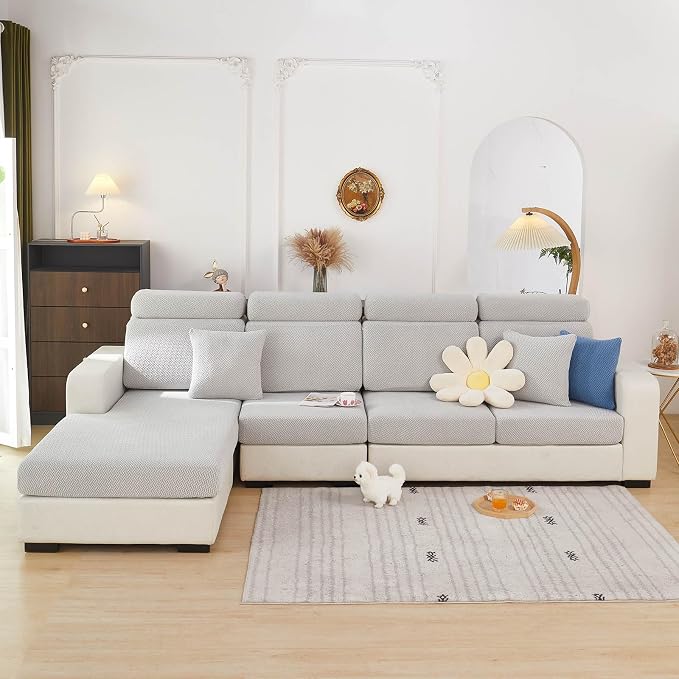 Sofa Covers Couch Covers for Sofa Pet Friendly Couch Cushion Covers Universal - Image 9