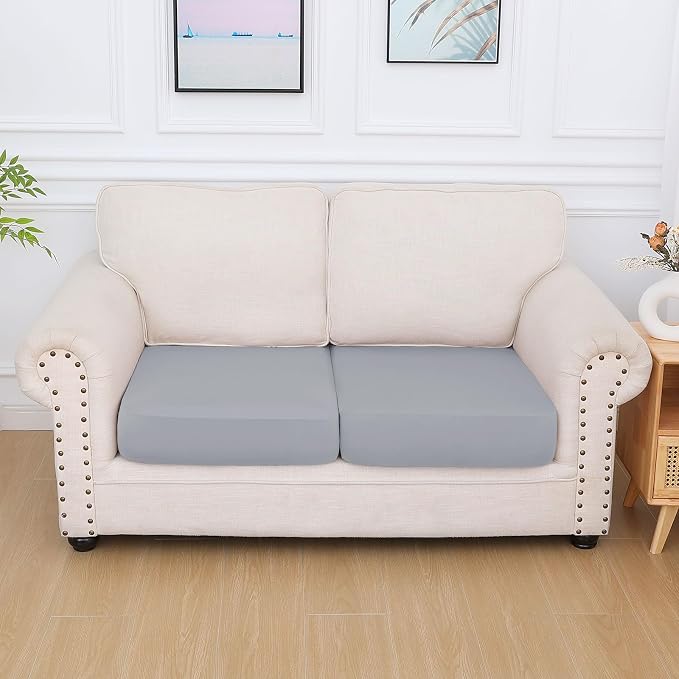 Milk Silk Couch Cushion Covers, Sofa Covers - Image 7