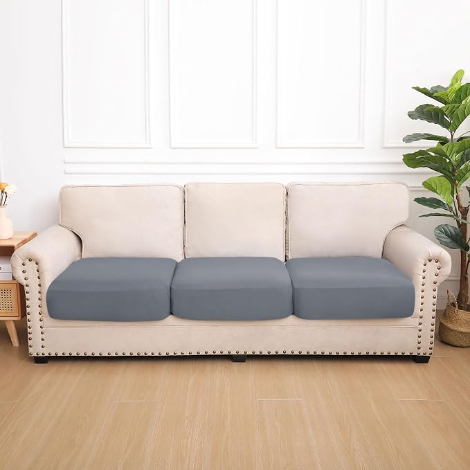 Waterproof Couch Cushion Covers, Stretch Sofa Seat Slipcovers | Stretch Fabric - Image 7