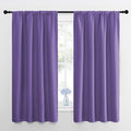 NICETOWN Window Curtains for Bedroom, Lilac Purple, 2 Panels, W42 x L48 -Inch by NICETOWN