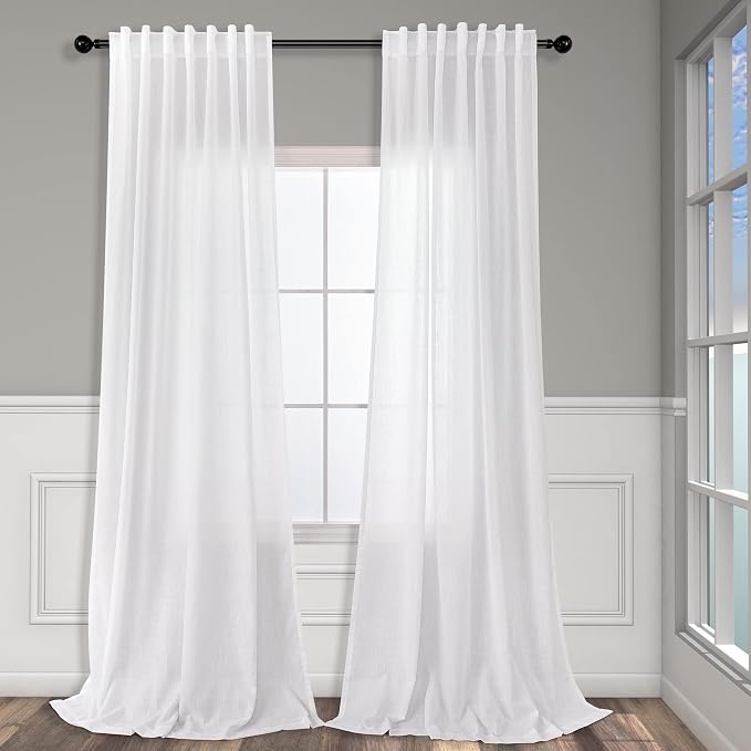 Pitalk Farm House Curtains 5 FT Wide by 84 Inches Long - Image 2