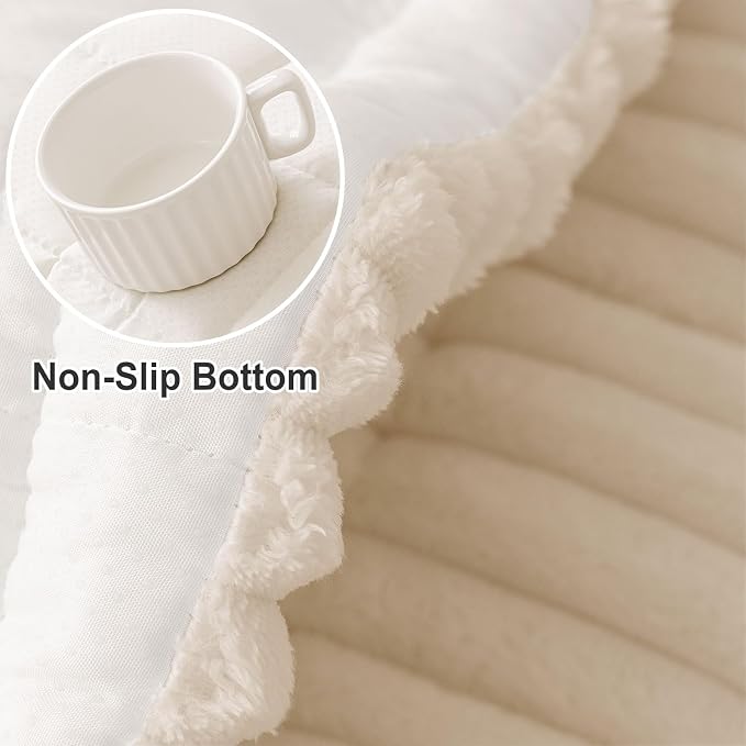 Couch Cover for Dogs, Washable Non Slip Plush Flannel Sofa Protector | Thick - Image 6
