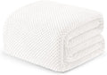 Exclusivo Mezcla Soft Waffle Fleece Bed Blanket King Size, Cozy Flannel by ExclusivoMezcla