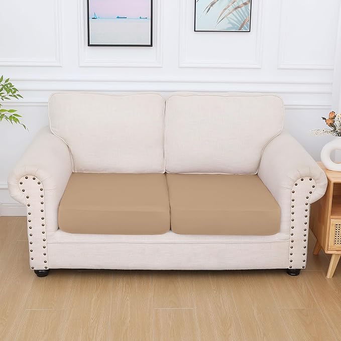 Milk Silk Couch Cushion Covers, Sofa Covers - Image 7