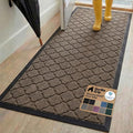 GORILLA GRIP 100% Waterproof All-Season WeatherMAX Doormat, US Designed Natural by Unknown