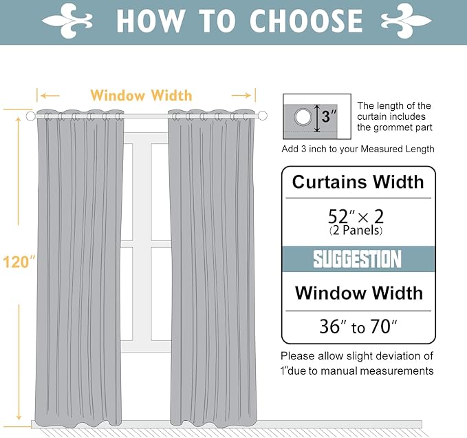 ChrisDowa 100% Blackout Curtains - Image 6