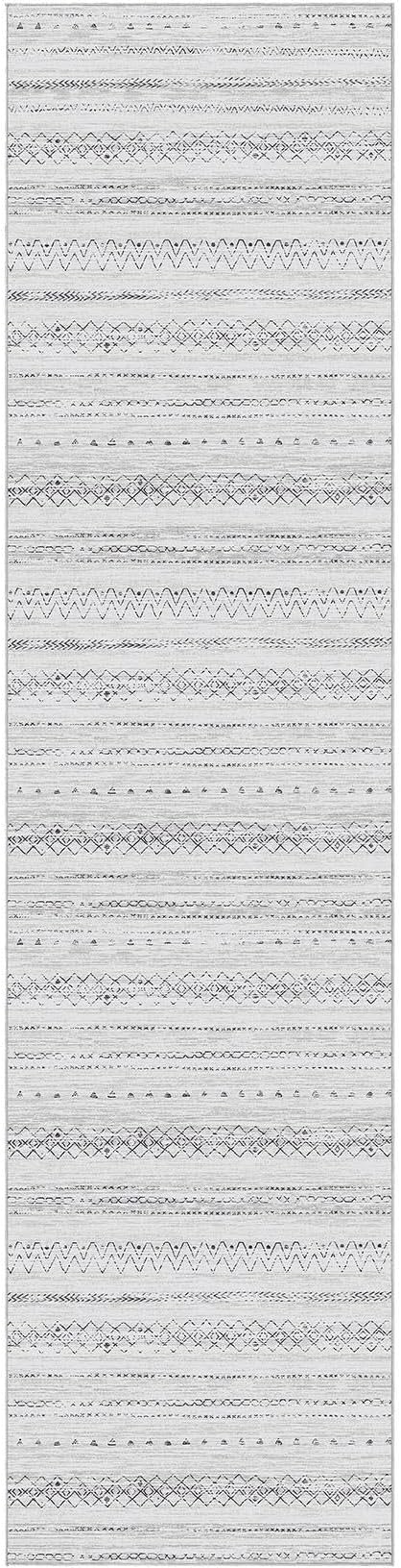 cotiled Hallway 2.6x8 Runner Rugs Washable Boho Moroccan Soft Rug | Solve - Image 8