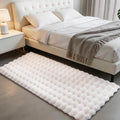 White Rabbit Plush Rug 2'x6', Fluffy Shaggy Area Rug by CHOVY