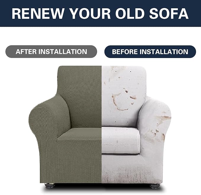 Cupuamon 2026 New Stretch Chair Sofa Slipcovers Couch Cover - Image 5