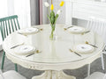 Deep Dream 1.5mm Thick 58 Inches Clear Round Table Protector, Round Table Cover, Tablecloth Protector, Table Protector for Dining Room Table & Office
