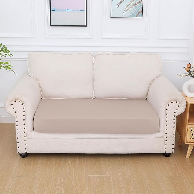 Milk Silk Couch Cushion Covers, Sofa Covers - Image 7