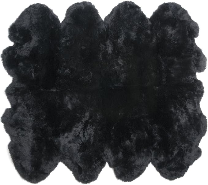HUAHOO Premium Genuine Sheepskin Rug Real Australia Sheepskin Natural Luxury - Image 4