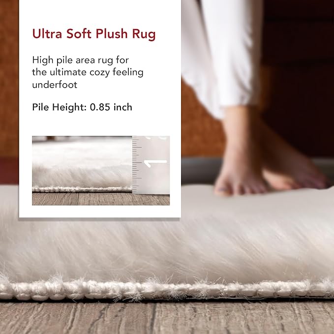 nuLOOM Nia White Geometric Washable Runner Rug - Image 3