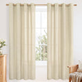 YoungsTex Linen Curtains 72 Inch Length by YoungsTex