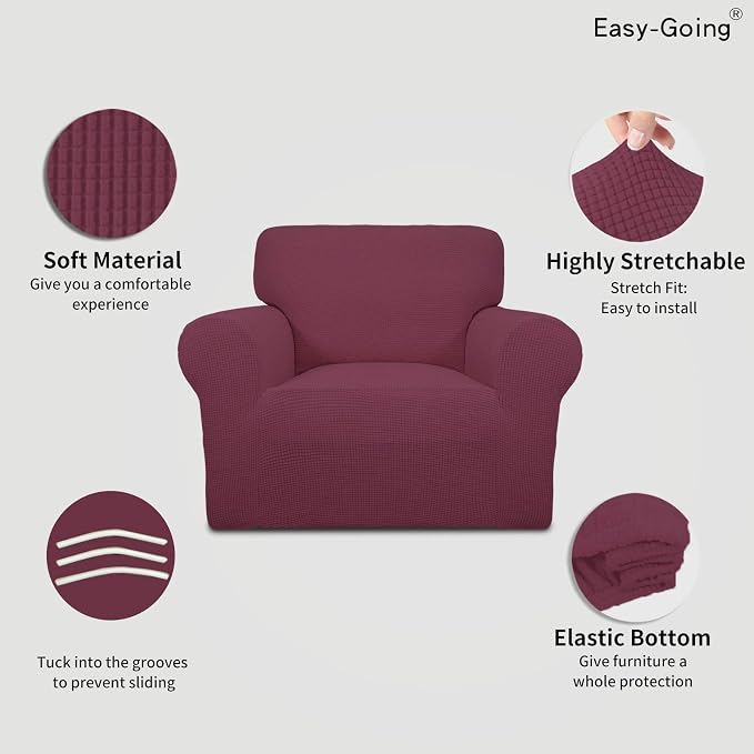 Easy-Going Stretch Chair Slipcover - Image 3
