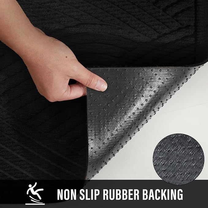 Sturdy Front Door Mat, Absorbent Muddy Dirt Resist Welcome Door Mats Outdoor - Image 3