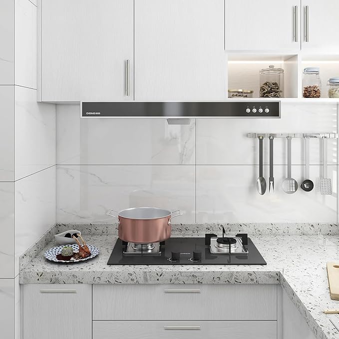 JOY DECOR 10 Pack 6 Inch Cabinet Pulls Kitchen Cabinet Handles with 3.75 Inch Hole Center Brushed Nickel Cabinet Hardware Stainless Steel Kitchen Drawer Pulls for Cabinets Cupboard, 96mm Hole Centers