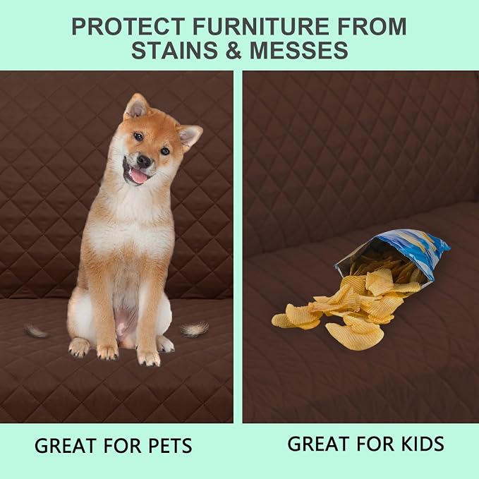 Reversible Recliner Chair Covers, Water Repellent, Chair Protectors Covers - Image 5