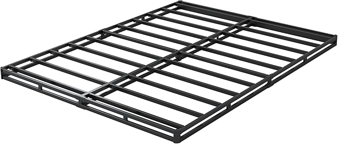 Low Profile Box Spring Full - 3 Inch Box Spring Full Heavy Duty Bed Foundation Metal Bed Base Easy Assembly