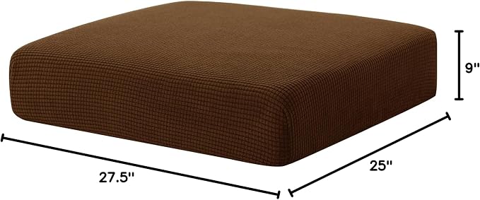 Hokway Couch Cushion Covers Stretch Cushion Covers Sofa Seat Cushion Slipcover - Image 10