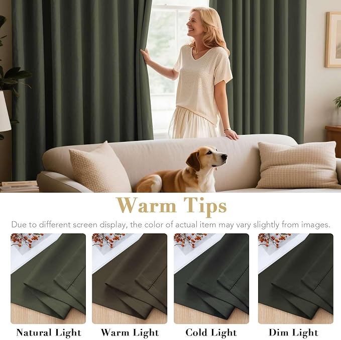 H.VERSAILTEX Ultra Soft Microfiber Thermal Insulated Grommet Blackout - Image 5