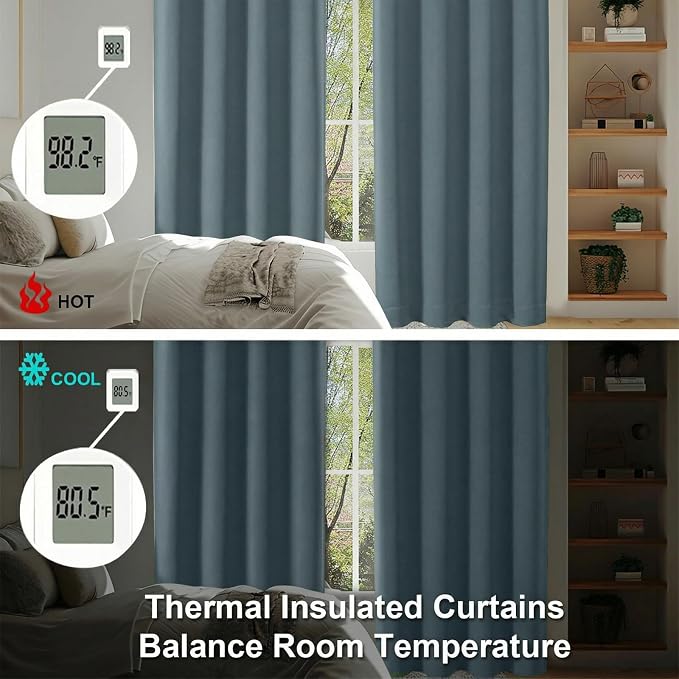 Simplebrand Blackout Extra 10ft Curtains - Image 6