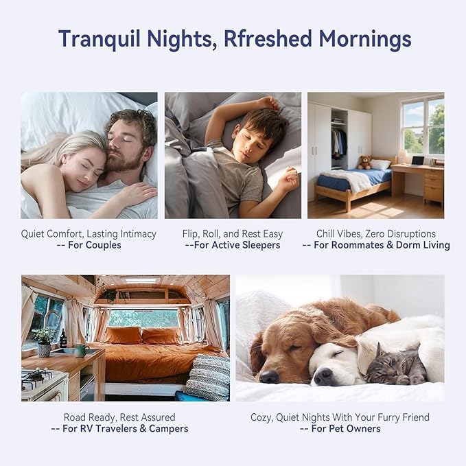 ELEMUSE Full XL Grey Mattress Topper for Back Pain, Extra Thick Mattress Pad Cover, Plush Soft Pillowtop with Elastic Deep Pocket, Overfilled Down Alternative Filling