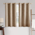 MIULEE 100% Blackout Linen Curtains by MIULEE