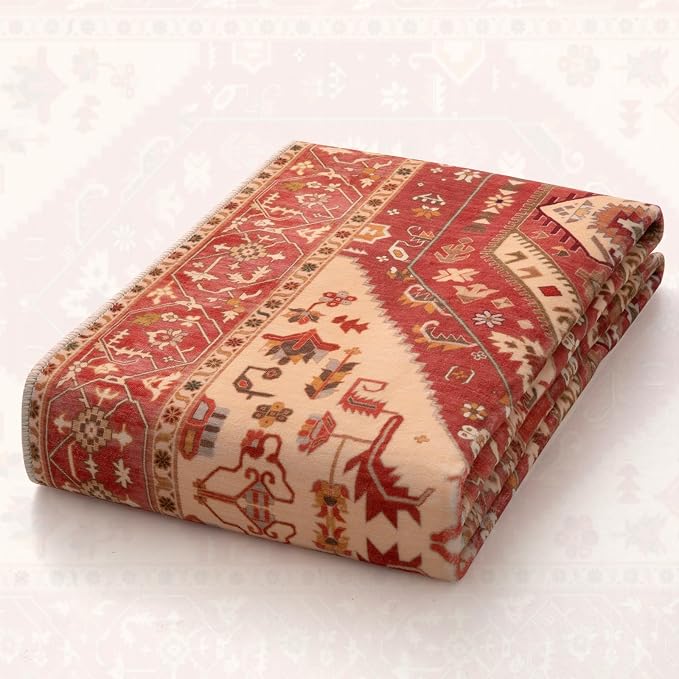 SERISSA 9x12 Washable Non Slip Boho Area Rug - Image 7