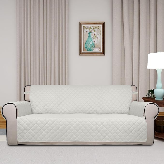 PureFit Reversible Quilted Sofa Cover Dog Couch Covers - Image 2