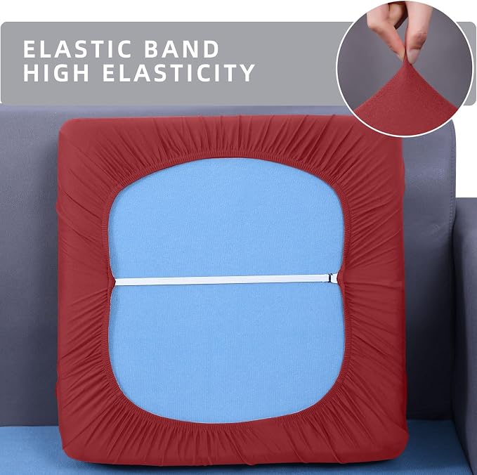 Waterproof Sectional Sofa Cushion Covers, L Shape Couch Slipcovers | L Shape - Image 4