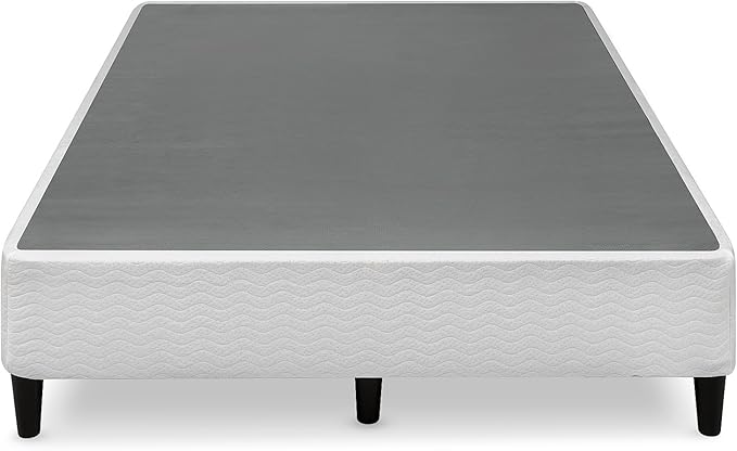 ZINUS Keenan Metal Mattress Foundation, Standing Box Spring, Headboard Brackets Included, Easy Assembly, King