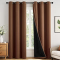 MIULEE Mocha Brown 100% Blackout by MIULEE