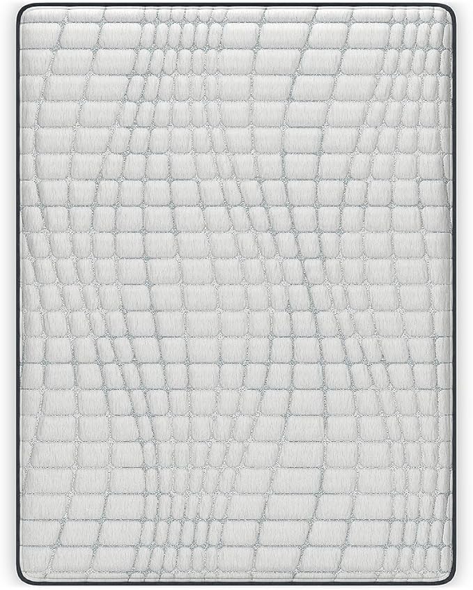Signature Design by Ashley Hybrid 1200 12" Firm Moisture Wicking Mattress with Charcoal-Infused Gel Memory Foam and Edge Support for Pressure Relief, Temperature Regulating, King, Fiberglass Free