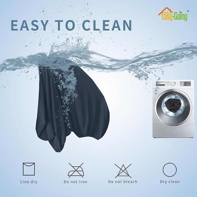Easy-Going Stretch 2 Pieces Loveseat Couch Cushion Cover - Image 6