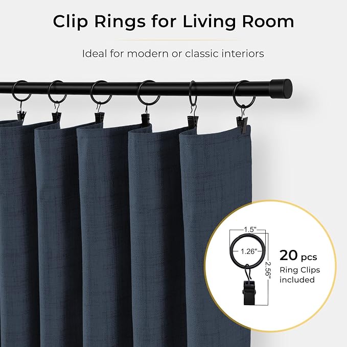 INOVADAY 100% Blackout Curtains - Image 5