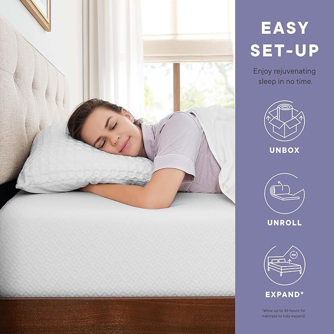 Modway Mila Firm 10" Fiberglass Free Memory Foam King Mattress