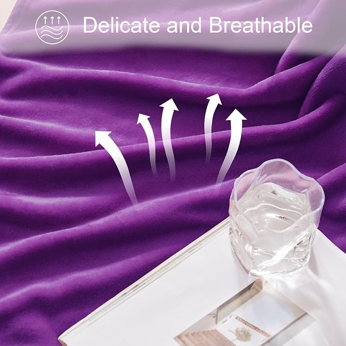 Exclusivo Mezcla Soft Large Fleece Throw Blanket - Image 6