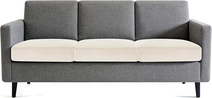 Hokway Velvet Couch Cushion Covers Water Resistant Seat Covers Stretch Sofa - Image 9
