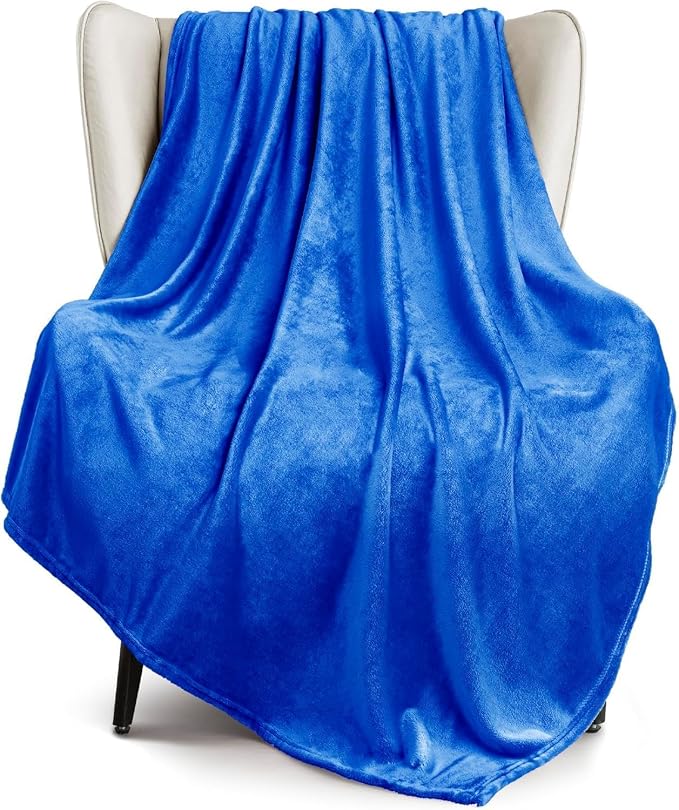 Exclusivo Mezcla Soft Large Fleece Throw Blanket by ExclusivoMezcla