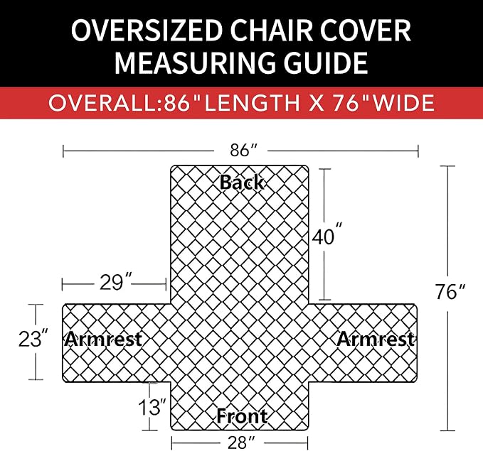 Easy-Going Reversible Couch Cover, Oversized Chair, Water Resistant Furniture - Image 6