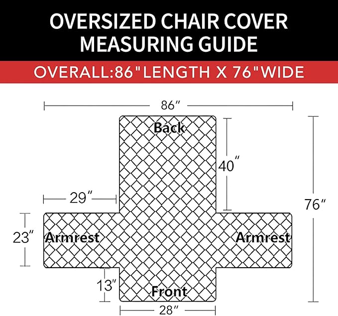 Easy-Going Reversible Couch Cover, Oversized Chair, Water Resistant Furniture - Image 6